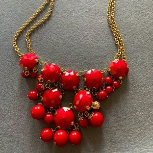 Red Beaded Necklace